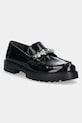 Tory Burch mocasini de piele Classic Embellished Lug Loafer piele negru 165828.006