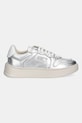 Kožené tenisky Furla Sport Lace-Up Sneaker YJ17SPT.BX3714.P3300 stříbrná SS25