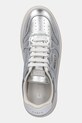 Кожаные кроссовки Furla Sport Lace-Up Sneaker серебрянный YJ17SPT.BX3714.P3300