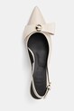 Furla szpilki skórzane Sfera Slingback beżowy YJ05SFE.BX3614.1704S