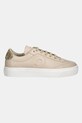 Шкіряні кросівки Furla Enjoy Lace-Up Sneaker YJ10ENJ.BX3726.3735S бежевий SS25