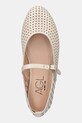 AGL baleriny skórzane Milly Pierced beżowy D544039PCSOFTY0119