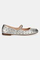 AGL balerini de piele Milly Strap D544036PCFOILE0244 argintiu SS25