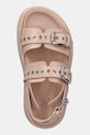 Usnjeni sandali AGL Gwendoline Sporty bež D690008PHSOFTY0551