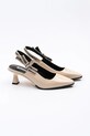 Kožené lodičky Karl Lagerfeld PANACHE II KL30808A.1H1 béžová SS25