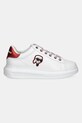 Кожаные кроссовки Karl Lagerfeld KAPRI NFT KL62531N.01D белый SS25