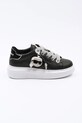 Karl Lagerfeld sneakers din piele KAPRI platformă negru KL62576T.000