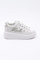 Usnjene superge Karl Lagerfeld ANAKAPRI Platforma bela KL63525.01S