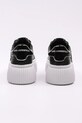 Karl Lagerfeld sneakersy skórzane KREEPER LO czarny KL42376A.000