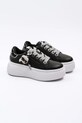 Karl Lagerfeld sneakers din piele KREEPER LO NFT KL42376T.000 negru SS25