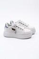 Kožené tenisky Karl Lagerfeld KREEPER LO NFT KL42376T.01B biela SS25