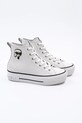 Karl Lagerfeld teniși de piele KAMPUS MAX NFT KL60445T.011 alb SS25