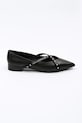 Karl Lagerfeld balerini de piele KERRIE negru KL40155.000