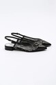 Karl Lagerfeld baleriny KERRIE KL40153.M0S czarny SS25