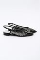 Karl Lagerfeld balerini KERRIE KL40153.M0S negru SS25