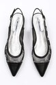 Karl Lagerfeld baleriny KERRIE czarny KL40153.M0S