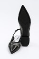 Karl Lagerfeld baleriny KERRIE KL40153.M0S czarny