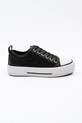 Кеды Karl Lagerfeld KAMPUS MAX III кожа чёрный KL60611F.400