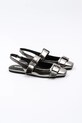 Karl Lagerfeld balerini de piele KONNIE KL40186A.0SL argintiu SS25