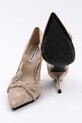 Karl Lagerfeld pantofi cu toc SARABANDE bej KL30919S.ST1