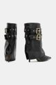 AllSaints botki skórzane Dua Boot W159FB czarny