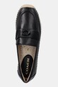 Coach espadrile de piele Camilla negru CR045.BLK