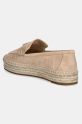 Încălțăminte Coach espadrile din piele intoarsa Camilla CR046.EQO bej