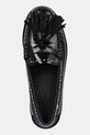 Weekend Max Mara mocasini de piele WEEKENDAN negru 2515521014600.BLACK