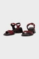 Δερμάτινα σανδάλια Vagabond Shoemakers INES 5911.001.38 μπορντό SS25
