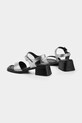 Încălțăminte Vagabond Shoemakers sandale de piele INES 5911.083.79 argintiu