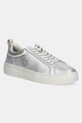 Vagabond Shoemakers sneakersy skórzane ZOE PLATFORM platforma srebrny 5927.183.79