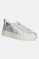 Vagabond Shoemakers sneakersy skórzane ZOE PLATFORM platforma srebrny 5927.183.79