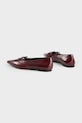 Încălțăminte Vagabond Shoemakers balerini de piele HERMINE 5933.160.38 burgundia
