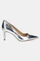 Δερμάτινες γόβες MICHAEL Michael Kors Alina 40R5ALMP1M.040 ασημί SS25
