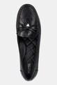 Кожаные мокасины MICHAEL Michael Kors Juliette чёрный 40R5JUFR1L.001
