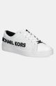 MICHAEL Michael Kors sneakers din piele Keaton plată alb 43R5KEFS1L.001