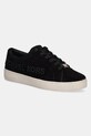 MICHAEL Michael Kors sneakers din piele intoarsă Keaton plată negru 43R5KEFS1S.001