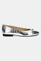 Μπαλαρίνες MICHAEL Michael Kors Rebecca 40R5REFP1M.040 ασημί SS25