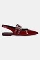 Kennel & Schmenger balerini de piele Greta 51.12600.307 burgundia SS25