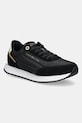 Tommy Hilfiger sneakers ESSENTIAL RUNNER piele întoarsă negru FW0FW08332