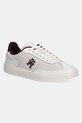 Kožené tenisky Tommy Hilfiger TH HERITAGE SNEAKER PERF usňová koža béžová FW0FW08380