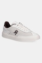 Шкіряні кросівки Tommy Hilfiger TH HERITAGE SNEAKER PERF замша бежевий FW0FW08380