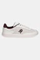 Kožené tenisky Tommy Hilfiger TH HERITAGE SNEAKER PERF FW0FW08380 béžová SS25