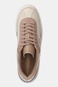 Tommy Hilfiger bőr sportcipő TH HERITAGE SNEAKER PERF bézs FW0FW08380