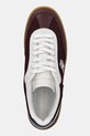 Кожаные кроссовки Tommy Hilfiger TH HERITAGE SNEAKER PERF бордо FW0FW08380