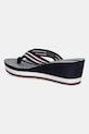 Încălțăminte Tommy Hilfiger șlapi IM PLATFORM BEACH SANDAL FW0FW08371 bleumarin