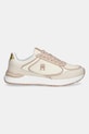 Шкіряні кросівки Tommy Hilfiger CASUAL FASHION RUNNER LTHR FW0FW08325 бежевий SS25