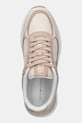 Шкіряні кросівки Tommy Hilfiger CASUAL FASHION RUNNER LTHR бежевий FW0FW08325