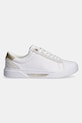 Tommy Hilfiger sneakersy skórzane CHIC COURT SNEAKER FW0FW08382 biały SS25