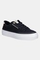 Tenisky Tommy Hilfiger ESSENTIAL VULC TEXTILE SNEAKER plochá tmavomodrá FW0FW08323